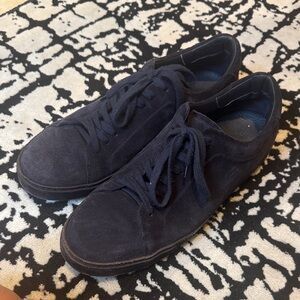 Size 12 Vince Men's Dark Suede Sneakers